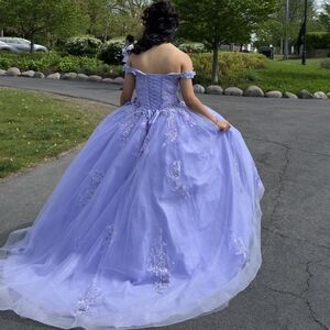 Elegant Lavender Kids Dress